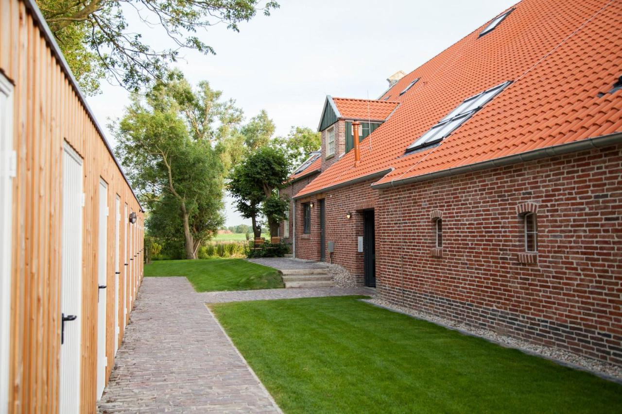 Ferienwohnung Gulfhof Polder72 Polder72 5 Eger Dornum Exterior foto